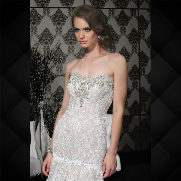 NWT Impression Wedding Bridal Gown 10297 - Picture 3 of 7